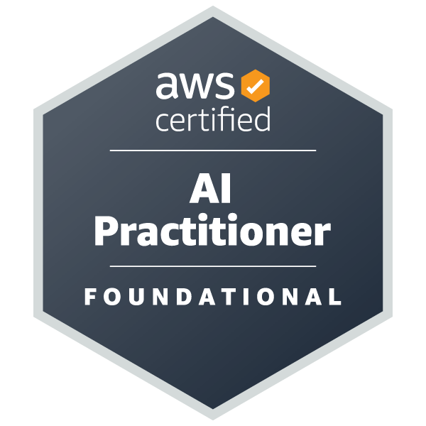 AWS Certified AI Practitioner 證照圖片