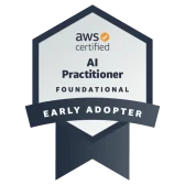 AWS Certified AI Practitioner Early Adopter 徽章